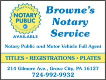 Browne's Notary Service